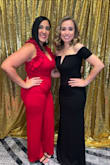 Loved it! This fit so beautiful. I hung it up and steam ironed it before my event and wore with 4" heels. Perfect fit! - Pamela V.