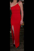 This dress is incredible. Fits perfectly. No zipper, some stretch. Highly recommend. - Jessica P.