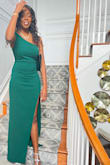 This dress was perfect for the wedding I attended. I loved the high slit. - Monisola O.