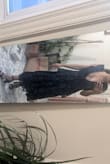 Love this dress! Had it hemmed for length and didn't need to do anything else. Very comfortable all night with some fashion tape to keep it down. - Jennifer C.