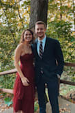 Wore this to my brothers wedding and got so many compliments! It's more burgundy than red in person. Straps kept sliding down but I think I'll sew them in place for the next time I wear it - Anna W.