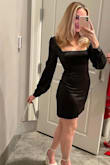 I absolutely love this dress. It's comfortable and the XS fits perfectly! I find it's really great for women who don't have a large bust - where my itty bitties at?! A total closet staple. - Annie K.