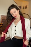 Sooo soft. Great for highwaisted skirts and pants. You can even use it for Zoom calls. - Hillary M.
