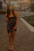 My daughter wore this for homecoming, it was so cute on. Not too short and had a nice stretch to it. Fit nicely - Reina A.