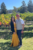 Wore this set in Napa and it was perfect! Loved the leg slits. It was a bit long, but nothing heels couldn't fix. - Larissa B.