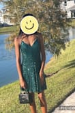We needed a last-minute dress and bought this dress within three days of homecoming. It fit my daughter perfectly and looked just like the picture. I will definitely shop here again! - Chamire W.