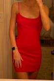 This dress was perfect. It was super comfortable, stretchy where it needed to be, but also very high quality! It was perfect and now I want it in every color! - Camryn C.