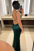 Amazing dress, amazing fit, absolutely gorgeous. The material was super soft and stretchy. The dress was long on me so I took it to get hemmed, but I'm short so this was expected. I also have a smaller bust so I also had the straps adjusted to fit a little more snug on my chest and not be loose on the back, but honestly it didn't need it, I was just being particular. Overall, the dress was a hit and I received many compliments throughout the evening! Lulu's never let's me down, and I told everyone that Lulu's is the place to find beautiful, affordable dresses! - Carole M.