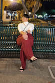 Absolutely love these heels, 2.5 block heel is so much better to walk around in for hours compare to a 4 inch heel and your feet are in pain. Definitely felt cute in these shoes. - Tracey P.
