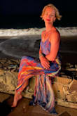 This is my favorite dress! I get so many compliments on it every time I wear it. It's like walking art. - Natalie M.