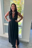 Ordered this dress last minute for a wedding I was attending as the one I had ordered prior was small. It turned out perfect. It was a little long and slightly big so I probably should have ordered a medium but I made my work! It's gorgeous in person. - Korrie G.