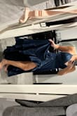 Love the material, dress fits true to size and ties nicely. - Krista W.