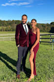 I love this dress. I wore it to a fall wedding. It's comfortable and felt elegant wearing it. I got tons of compliments. Also, the fabric is is thick, so perfect for cooler temps. - Nathalie P.