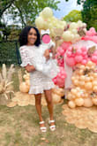 This dress was super comfortable and cute! I wore it for my God daughters christening in Aug. It was perfect. - Nathalie P.