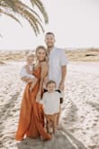 Loved the way this dress looked and fit for our family photos! It was a little long for beach photos with no shoes so I got it hemmed. - Brittanie C.