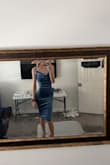 This dress fits perfectly. I have No complaints whatsoever. This dress is very tight and stretchy. It can fit any body size/type! - Chloe L.