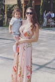 I wore this dress to my brother in law wedding, I loved wearing that dress it fit perfectly and I got allot of compliments on it! - Esti C.