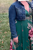 Needed to be hemmed. It is super long, as expected based on the other reviews. Also needed a little pinning in the cleavage as it is very revealing. I was able to creatively wear a strapless bra with it once the cleavage was pinned. The straps are adjustable but fragile and minimally supportive. Can be worn to a formal event or with a jean jacket to a less formal event. Overall it's a beautiful dress and worth the alterations. Can be worn to a formal event or with a jean jacket to a less formal event. - Kristin H.