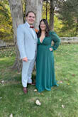 I got this dress for a wedding and I absolutely loved it. I had to hem the bottom, but that's because I'm short and refused to wear heels. I would 1000% recommend this dress. - Vanessa M.