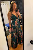 I loved everything about this dress! The material was really nice and it's very comfortable.  This is great for taller girls as it is pretty long. I did wear heels and still had to have the bottom hemmed. It was great for the wedding I attended. I recommend this dress! - Michelle H.