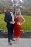 This dress was so perfect for a fall wedding. I loved it. True to size - Alyssa T.