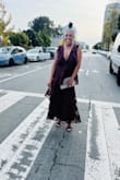 I bought this dress for a friend's wedding. It was perfect. From the lace detailing to the ruffled tiers, I felt beautiful and sexy all at the same time. I loved the deep v-neckline for just enough skin. - Jasmyne C.