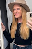 So soft and fits perfectly with high-waisted jeans! - Mallory K.