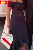 Dress was great quality fit perfect and many compliments. Just doesn't have a zipper so a bit harder to get on and off - Carolyn L.
