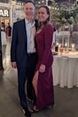 LOVED this dress. So many compliments. It was very classy without being marmish. - Claire P.