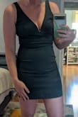 The dress fits exactly how I expected it to! I was nervous to order something so form fitting online but it ended up fitting really nice. - Ashley M.