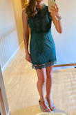 This is such a beautiful dress, simple yet elegant. I received so many compliments.
I typically wear a medium from Lulus and this particular dress fit a little more snug than other styles I have purchased in the past. I do recommend staying with your usual size. I also purchased in red and it is stunning. - Heather S.