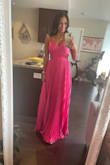 Beautiful dress and quality. However it was really big and the alterations required were more than the dress. Definitely order a smaller size. - Doreen R.
