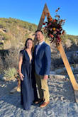 Made me feel like a beautiful woman again instead of a mom of 3! Was long and I had to hem it (I'm not tall). I needed double stick tape for bust and shoulders but was otherwise perfect! - Elizabeth P.