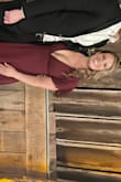 I wore this dress in a wedding as a bridesmaid and received so many compliments. LOVED IT! The fit was so perfect, just needed hemmed. I did not wear a bra with it. Held in well. Very flattering and classy. - Hannah B.