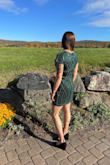 Was very happy with this purchase. I am 5'6 and usually wear a 4 or 6. I ordered a medium and the fit was great! - Kristen R.