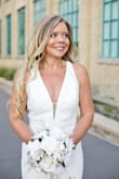 Love this dress! Purchased a size small. Just had to hem! - Jamie B.