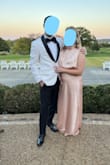 Loved this dress for a black-tie wedding, my only regret is not hemming it. I wore 3-inch heels, but the size M was still very long on me (I'm 5'4") It came very wrinkly - but a cool iron (not steaming hot) on the reverse side did wonders. Also used a steamer. - Allison S.
