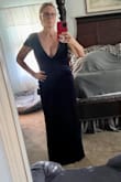 Beautifully tailored& The material is actually too thick for me to wear to my daughters beach wedding, so I kept one of the other dresses I ordered for that. However, I could not send this dress back because it is just so beautifully tailored and flattering. Hopefully I'll find somewhere to wear it! - Kim S.