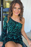 Bought this beautiful dress for my daughters homecoming. It was so gorgeous! She received many compliments on the fit and color. Honestly the color is even more beautiful in person! - Danielle E.