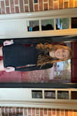 I wore it for homecoming and got so many compliments, not see through and fits perfectly - Aniela S.
