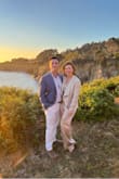 I wore this to my welcome party for our wedding and it was a huge hit! It fit perfectly and I didn't have to hem at all which is great for short gals! FYI It does hug tight and shapewear does show through a bit. - Chelsea D.