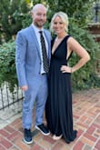 I didn't want to take this dress off, I felt so beautiful in it! It was so flattering and comfortable... A tad long, but I had two-inch heels on and was able to move comfortably without tripping. This dress is a must-buy! - Alicia W.