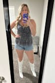I. LOVE. THESE. BOOTS. I've been wearing them with various fall outfits and I wore them all day and all night for 3 days straight in Nashville, with lots of walking and dancing. Any dirt and spills from the bars were easily wiped clean the next morning. I got so many compliments! - Caitlin B.