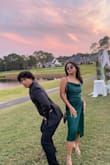 Wore this dress to two weddings and received great compliments. The way it hugs is super nice. 
The only thing I guess would be the length, it was a bit long for my body. - Hannah S.
