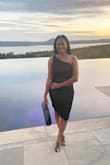 The dress is gorgeous and fits nicely. I wore it to a wedding and received compliments all night! - Desiree W.
