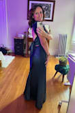 I loved loved this dress. I did have to take in the hips that were pretty wide and the length (but thats normal for me). Amazing quality. - Melissa R.