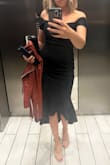 This dress is gorgeous, classy and comfortable! I wore it to a gala for work and got so many compliments. It fits really well and is figure flattering. - Kristen T.