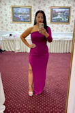 This dress was an absolute show stopper everyone was breaking their necks when I walked into the room lol I was getting compliments from everyone! if you want to be the center of attention get this dress my husband couldnt keep his hands off of me he definitely loved it - Jennifer N.