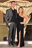 I ordered this dress in size Large based on other reviews. Im 54 and 154 Ibs. I wanted the dress to fit comfortably and not too tight. It fit perfect for me. Very elegant, simple and a little sexy. I worried about the slit being to high but it was just right. I had it hemmed about an inch. - Cosette B.
