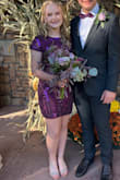 Perfect dress for my daughter's homecoming. The color and style could not be matched. She received countless compliments. She looked classy and beautiful. - Danielle G.